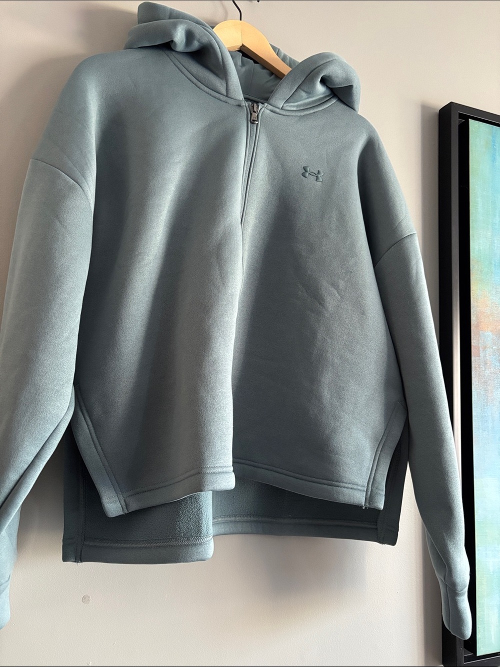 Under Armour Dusty Blue Zip Hoodie